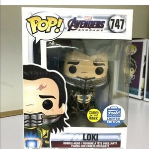 Loki with Tesseract Funkopop with case